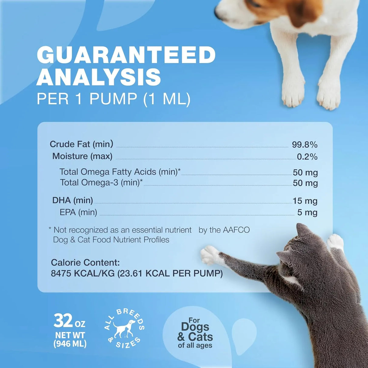 CHEWIA - CHEWIA Fish Oil for Dogs and Cats 32 Fl.Oz. - The Red Vitamin MX - Aceite De Pescado Para Perros - {{ shop.shopifyCountryName }}