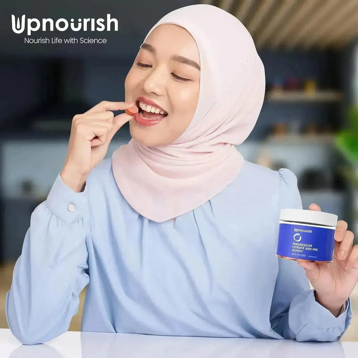 UPNOURISH - UpNourish Magnesium Gummies for Adults & Kids 120 Gomitas - The Red Vitamin MX - Suplementos Alimenticios - {{ shop.shopifyCountryName }}