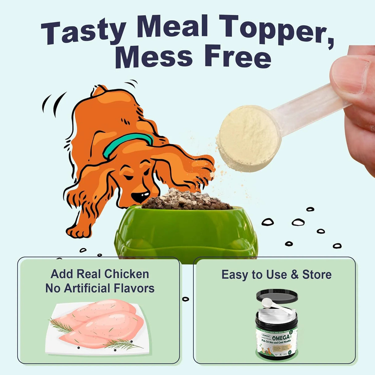 ZEBORA - Zebora Omega 3 Fish Oil for Dogs 90 Servicios 270Gr. - The Red Vitamin MX - Aceite De Pescado Para Perros - {{ shop.shopifyCountryName }}