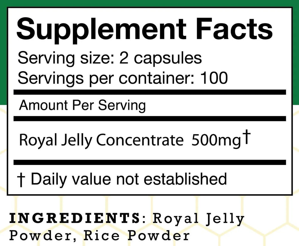 STAKICH - Stakich Royal Jelly 500Mg. 200 Capsulas - The Red Vitamin MX - Suplementos Alimenticios - {{ shop.shopifyCountryName }}