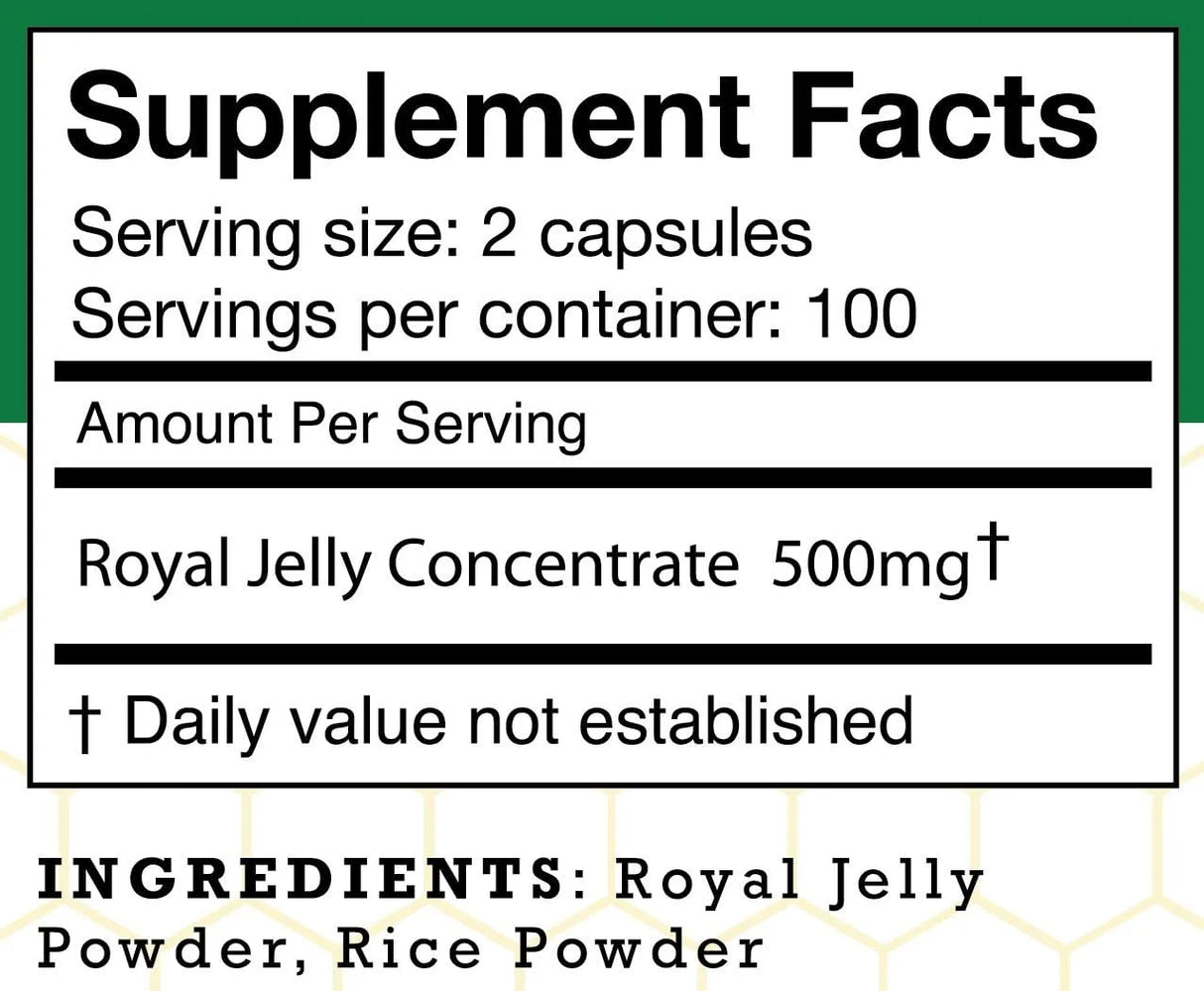 STAKICH - Stakich Royal Jelly 500Mg. 200 Capsulas - The Red Vitamin MX - Suplementos Alimenticios - {{ shop.shopifyCountryName }}