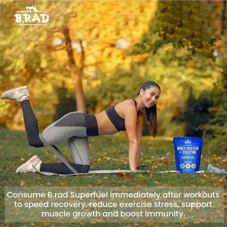 B.RAD - B.rad Grass Fed Whey Protein Isolate Powder with Creatine Vanilla Bean 907Gr. - The Red Vitamin MX - Suplementos Alimenticios - {{ shop.shopifyCountryName }}