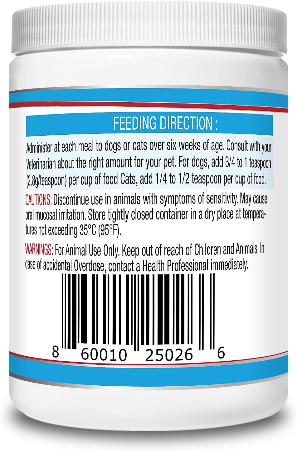 Doggy Naturals PancreaMax 10x Pancreatic Enzymes for Dogs and Cats 340Gr.