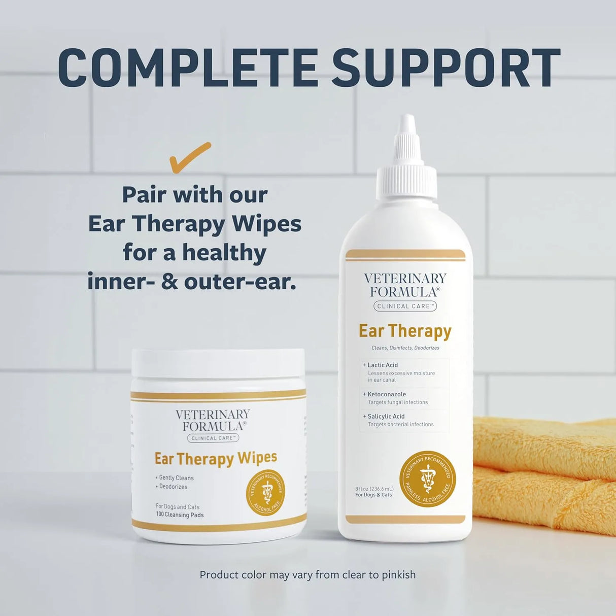 VETERINARY FORMULA - Veterinary Formula Clinical Care Ear Therapy 8 Fl.Oz. - The Red Vitamin MX - Cuidado Del Oído De Perros - {{ shop.shopifyCountryName }}