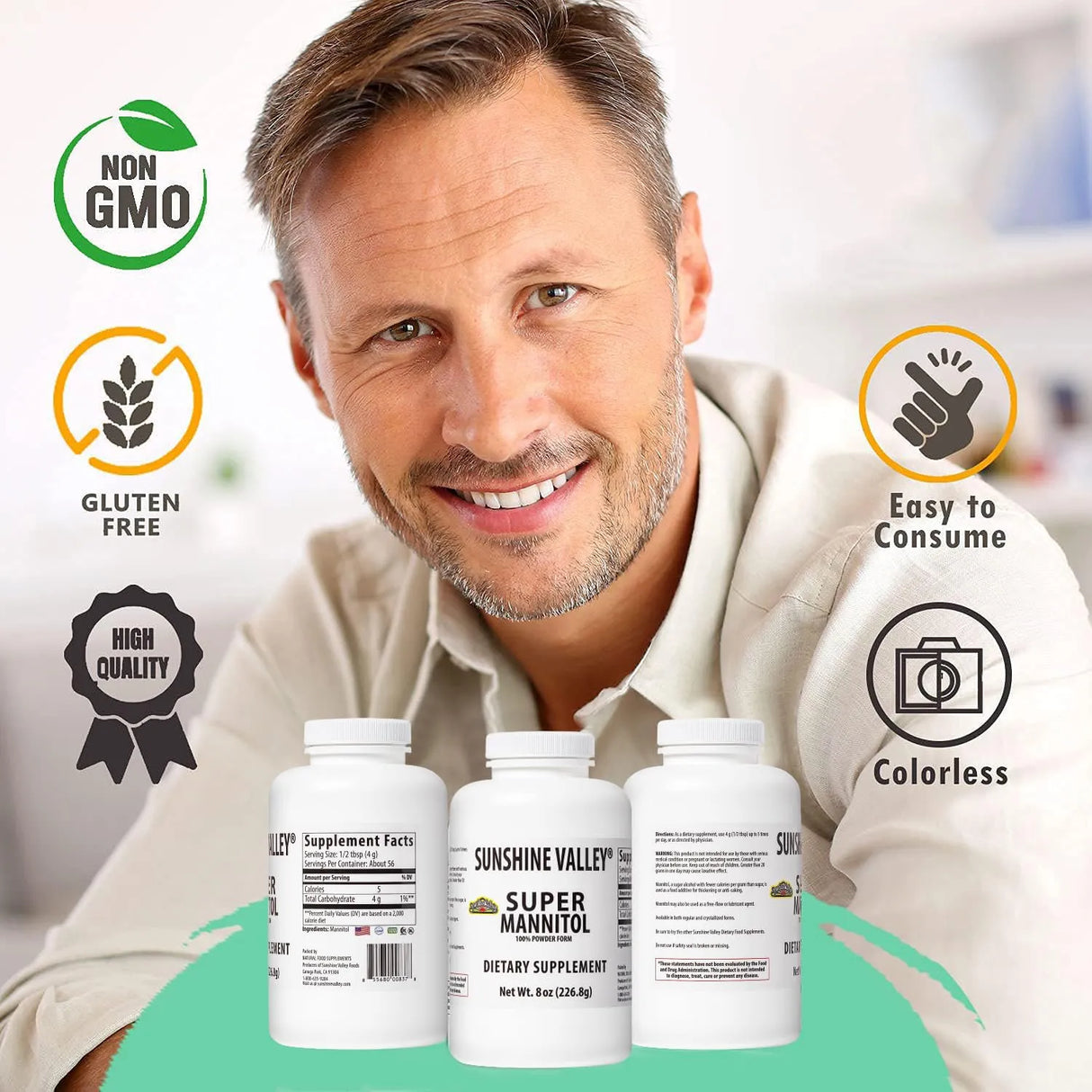 SUNSHINE VALLEY - Sunshine Valley Super Mannitol Powder 226Gr. - The Red Vitamin MX - Suplementos Alimenticios - {{ shop.shopifyCountryName }}