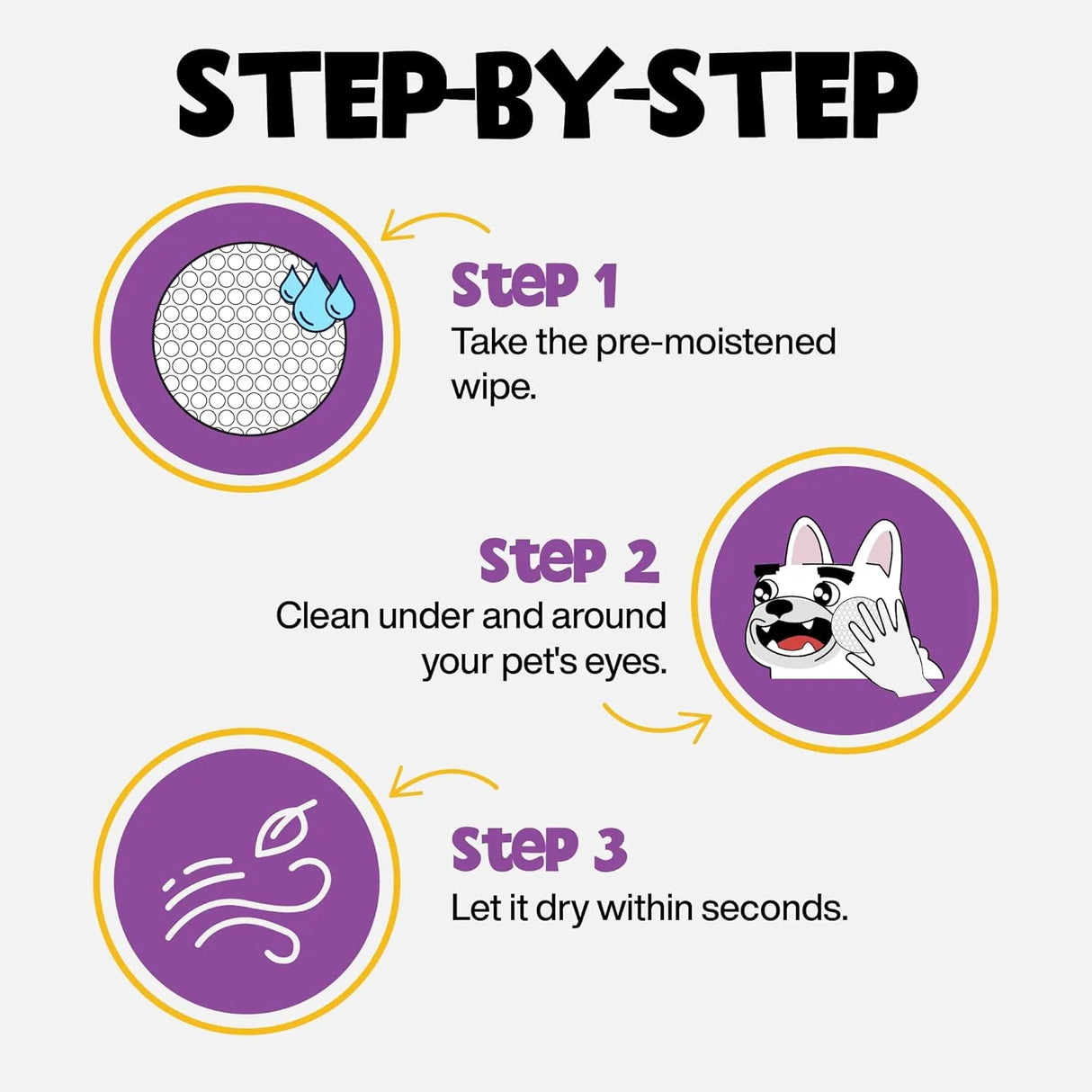 ROOFUS THE DOG - ROOFUS THE DOG Dog Tear Wipes to Removes Tear Stains & Eye Residue 100 Toallitas - The Red Vitamin MX - Cuidado De Los Ojos De Los Perros - {{ shop.shopifyCountryName }}