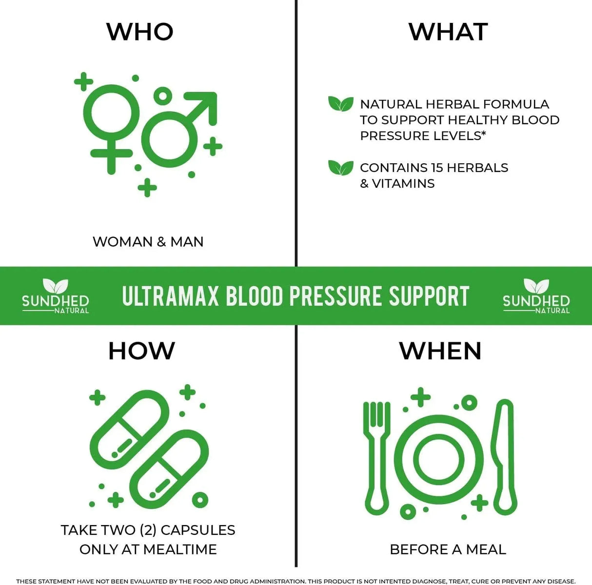SUNDHED - Sundhed Natrual UltraMax Blood Pressure 60 Capsulas - The Red Vitamin MX - Suplementos Alimenticios - {{ shop.shopifyCountryName }}