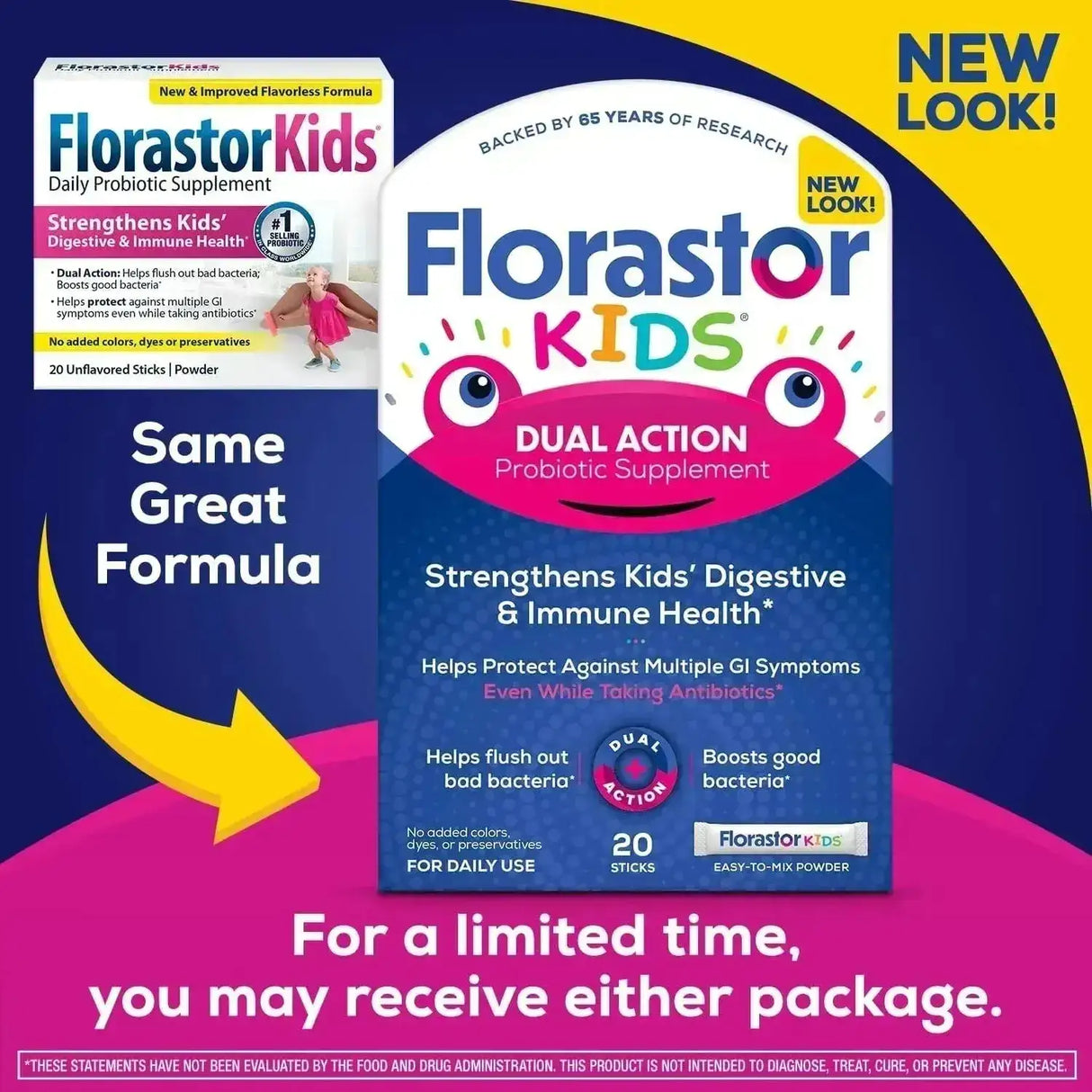 FLORASTOR - Florastor Kids Dual Action Probiotic 20 Paquetes - The Red Vitamin MX - Suplementos Alimenticios - {{ shop.shopifyCountryName }}