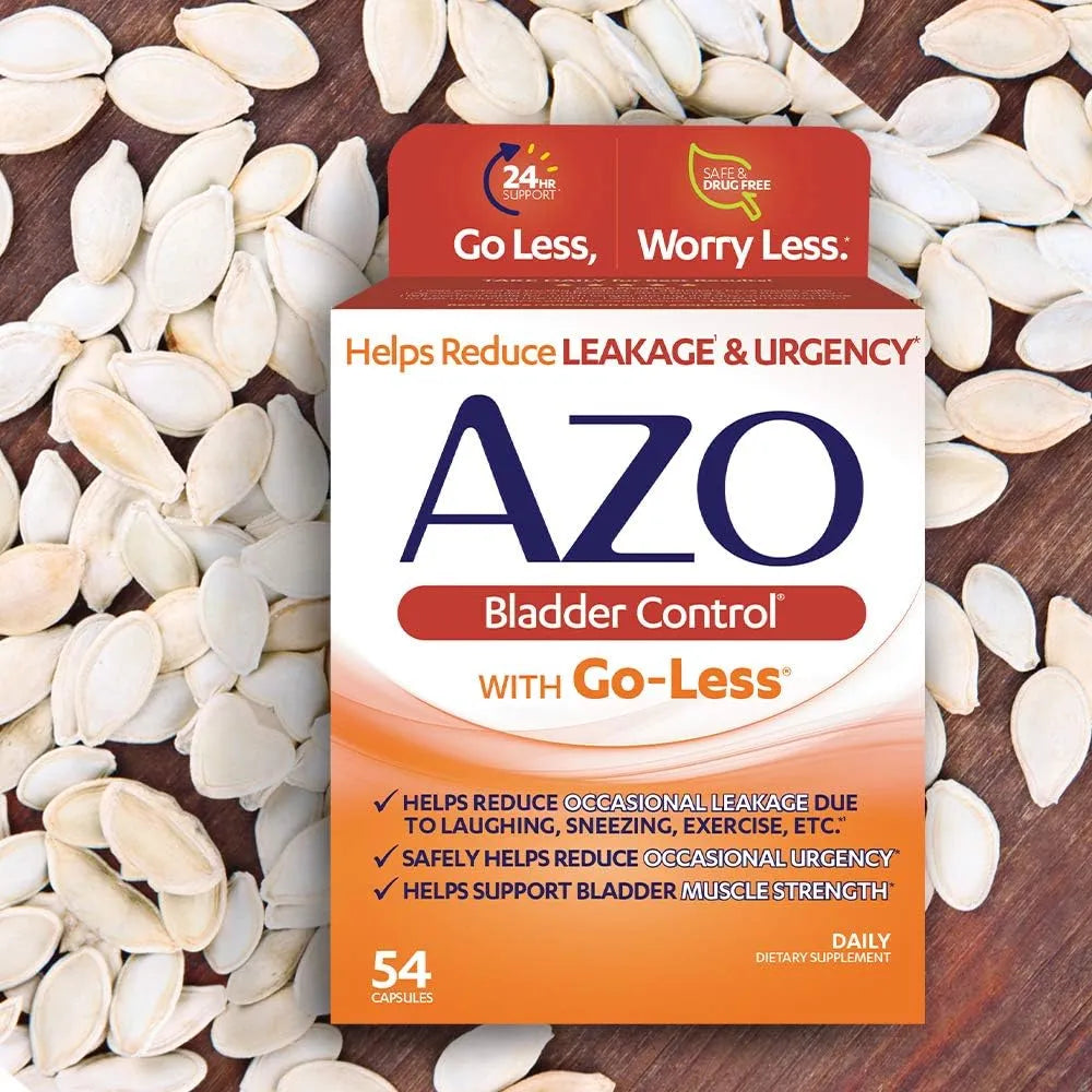 AZO - AZO Bladder Control with Go-Less Daily Supplement 54 Capsulas - The Red Vitamin MX - Suplementos Alimenticios - {{ shop.shopifyCountryName }}