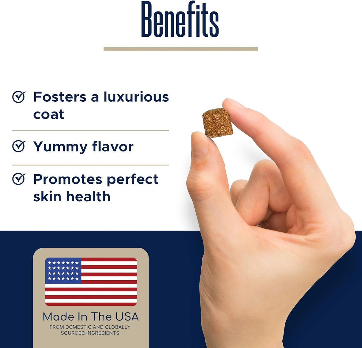 Healthy Pup Skin & Coat Dog Fish Oil 180 Masticables