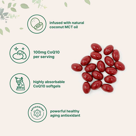 MICRO INGREDIENTS - Micro Ingredients CoQ10 100Mg. 240 Capsulas Blandas - The Red Vitamin MX - Suplementos Alimenticios - {{ shop.shopifyCountryName }}