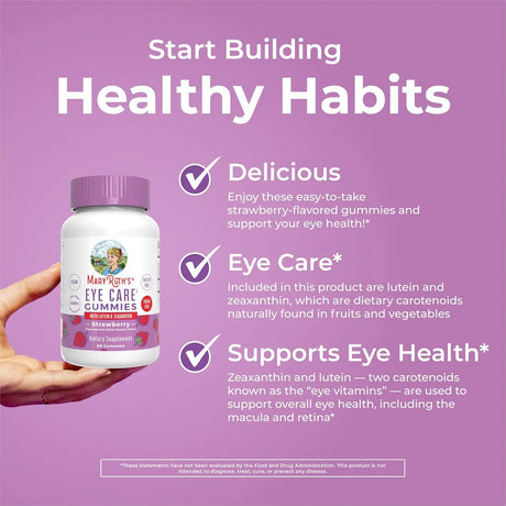MARY RUTH ORGANICS - MaryRuth's Eye Care Gummies 90 Gomitas - The Red Vitamin MX - Suplementos Alimenticios - {{ shop.shopifyCountryName }}
