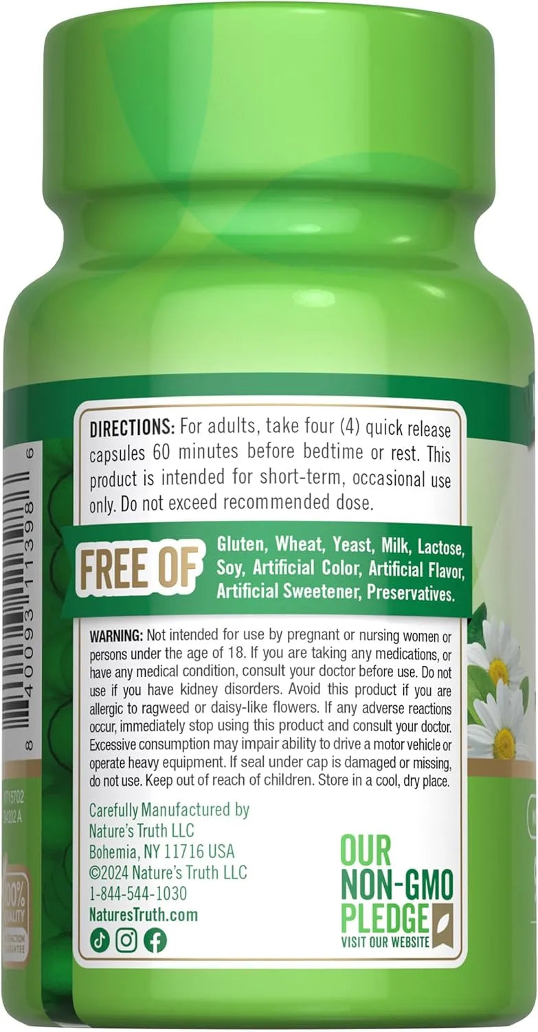 NATURE'S TRUTH - Nature's Truth Calm with Passion Flower and Chamomile 90 Capsulas - The Red Vitamin MX - Suplementos Alimenticios - {{ shop.shopifyCountryName }}