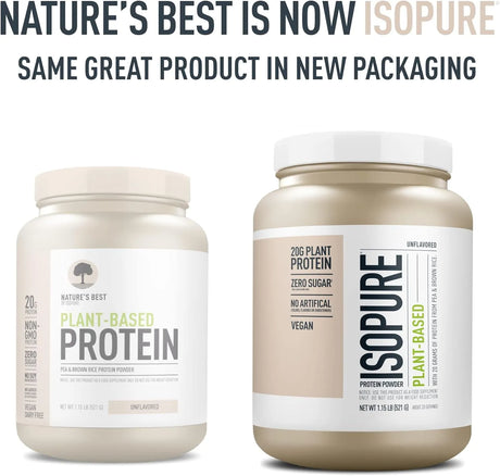 ISOPURE - Isopure Plant-Based Protein Powder 20g 20 Servicios Unflavored 521Gr. - The Red Vitamin MX - Suplementos Alimenticios - {{ shop.shopifyCountryName }}