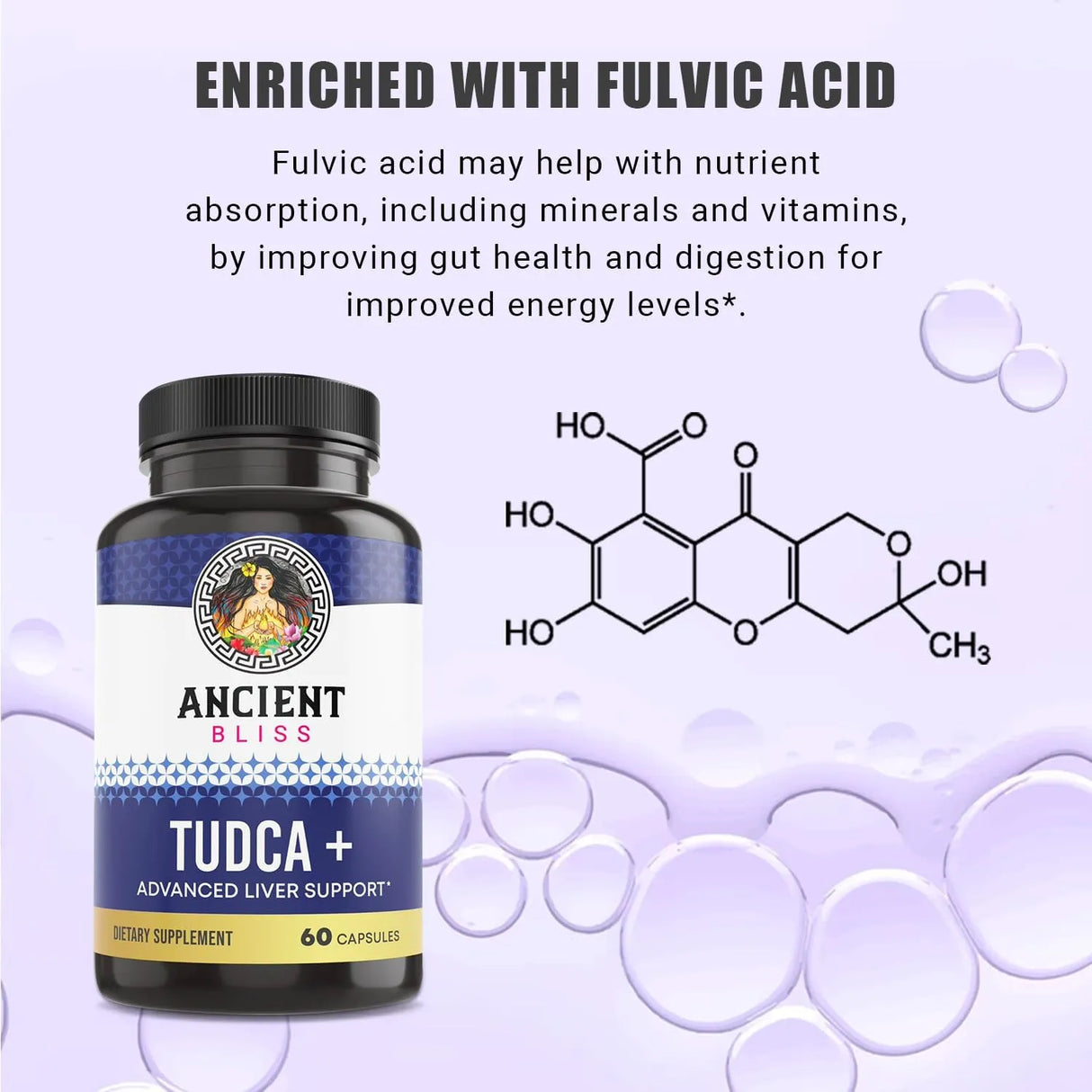 ANCIENT BLISS - Ancient Bliss Tudca 500Mg.60 Capsulas - The Red Vitamin MX - Suplementos Alimenticios - {{ shop.shopifyCountryName }}