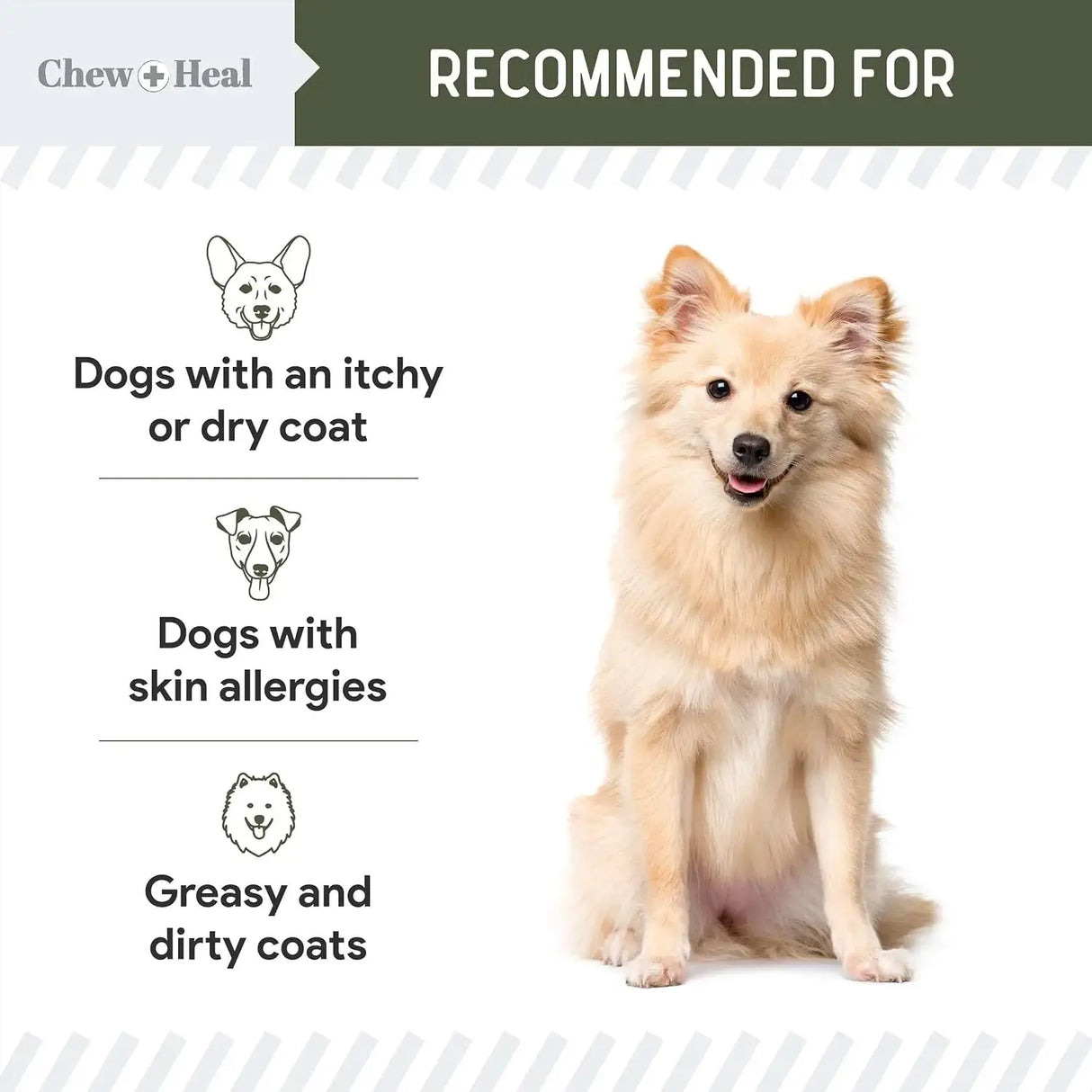 CHEW + HEAL - Chew + Heal Labs Pure Cod Liver Oil for Dogs 16 Fl.Oz. - The Red Vitamin MX - Aceite De Pescado Para Perros - {{ shop.shopifyCountryName }}