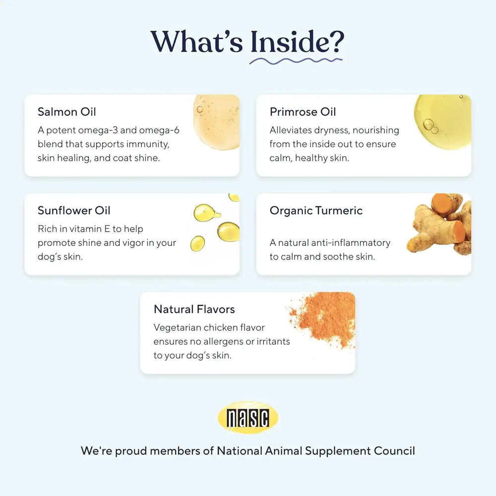 PAWFY - Pawfy Skin & Coat with Salmon Oil Dog Allergy Relief Chews Chicken 30 Masticables - The Red Vitamin MX - Remedios Para La Picazón De Perros - {{ shop.shopifyCountryName }}