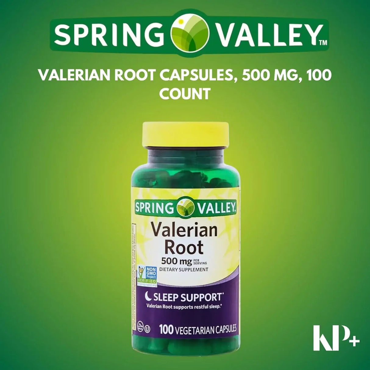 SPRING VALLEY - Spring Valley Valerian Root 500Mg. 100 Capsulas - The Red Vitamin MX - Suplementos Alimenticios - {{ shop.shopifyCountryName }}