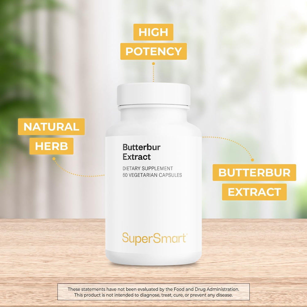 Supersmart Butterbur Extract 60 Capsulas