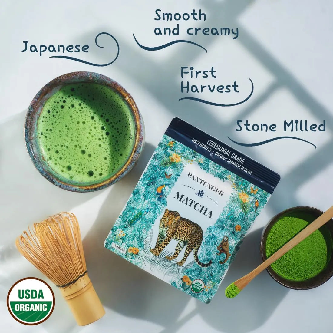 PANTENGER - Pantenger Organic Ceremonial Grade Matcha 30Gr. - The Red Vitamin MX - Suplementos Alimenticios - {{ shop.shopifyCountryName }}