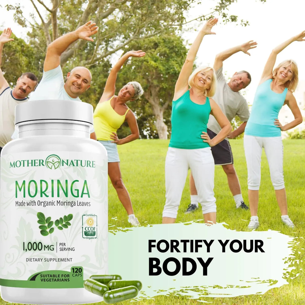 MOTHER NATURE - Mother Nature Moringa 1000Mg. 120 Capsulas - The Red Vitamin MX - Suplementos Alimenticios - {{ shop.shopifyCountryName }}