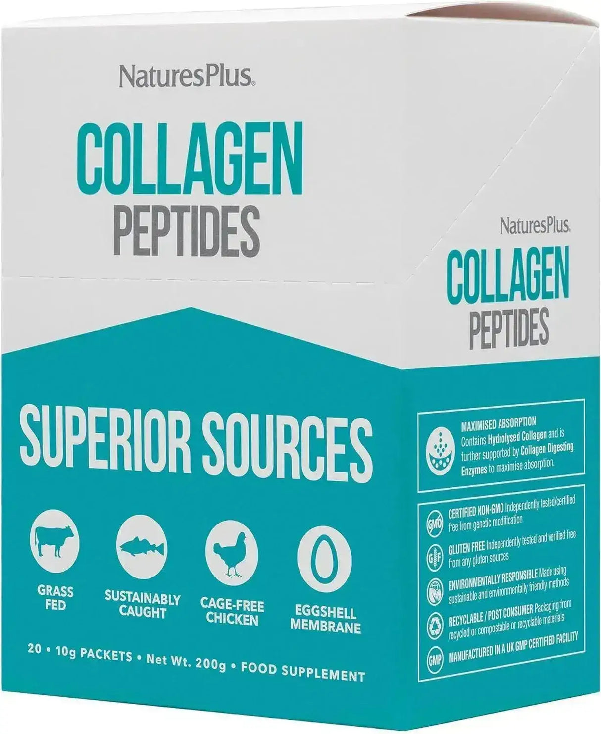 NATURES PLUS - Natures Plus Collagen Peptides 20 Paquetes - The Red Vitamin MX - Suplementos Alimenticios - {{ shop.shopifyCountryName }}