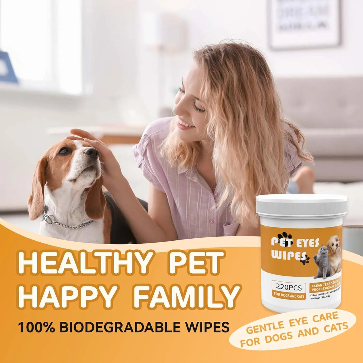 SENLONG - Senlong Eyes Wipes for Dogs 220 Toallitas - The Red Vitamin MX - Cuidado De Los Ojos De Los Perros - {{ shop.shopifyCountryName }}