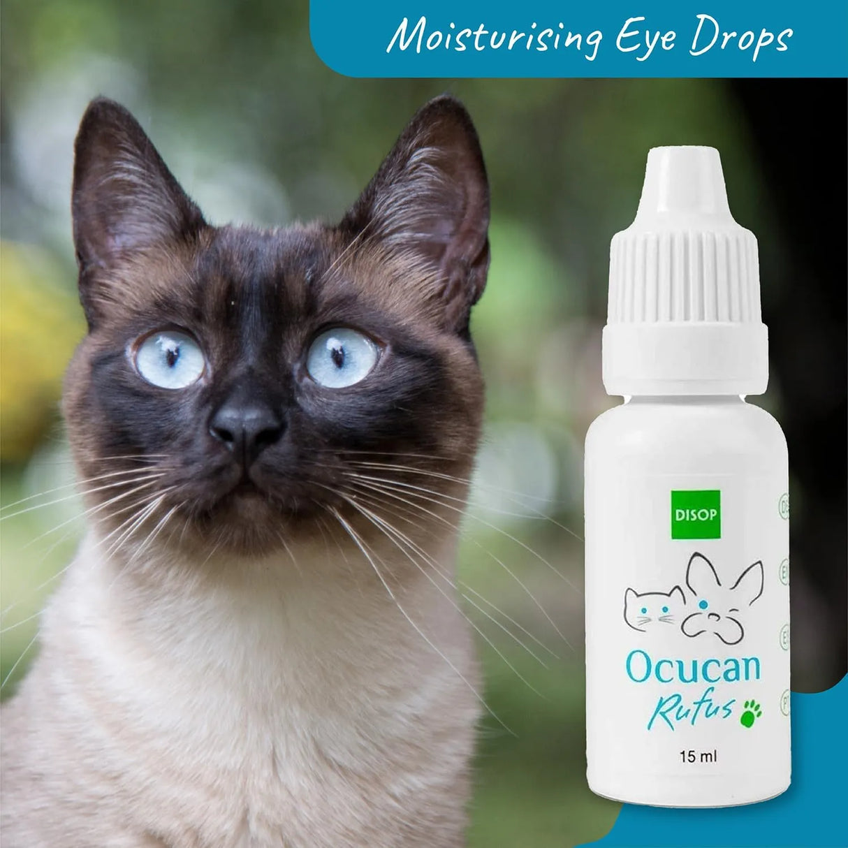 OCUCAN - Ocucan Rufus Moisturizing Eye Drops for Dogs and Cats 15Ml. - The Red Vitamin MX - Cuidado De Los Ojos De Los Perros - {{ shop.shopifyCountryName }}