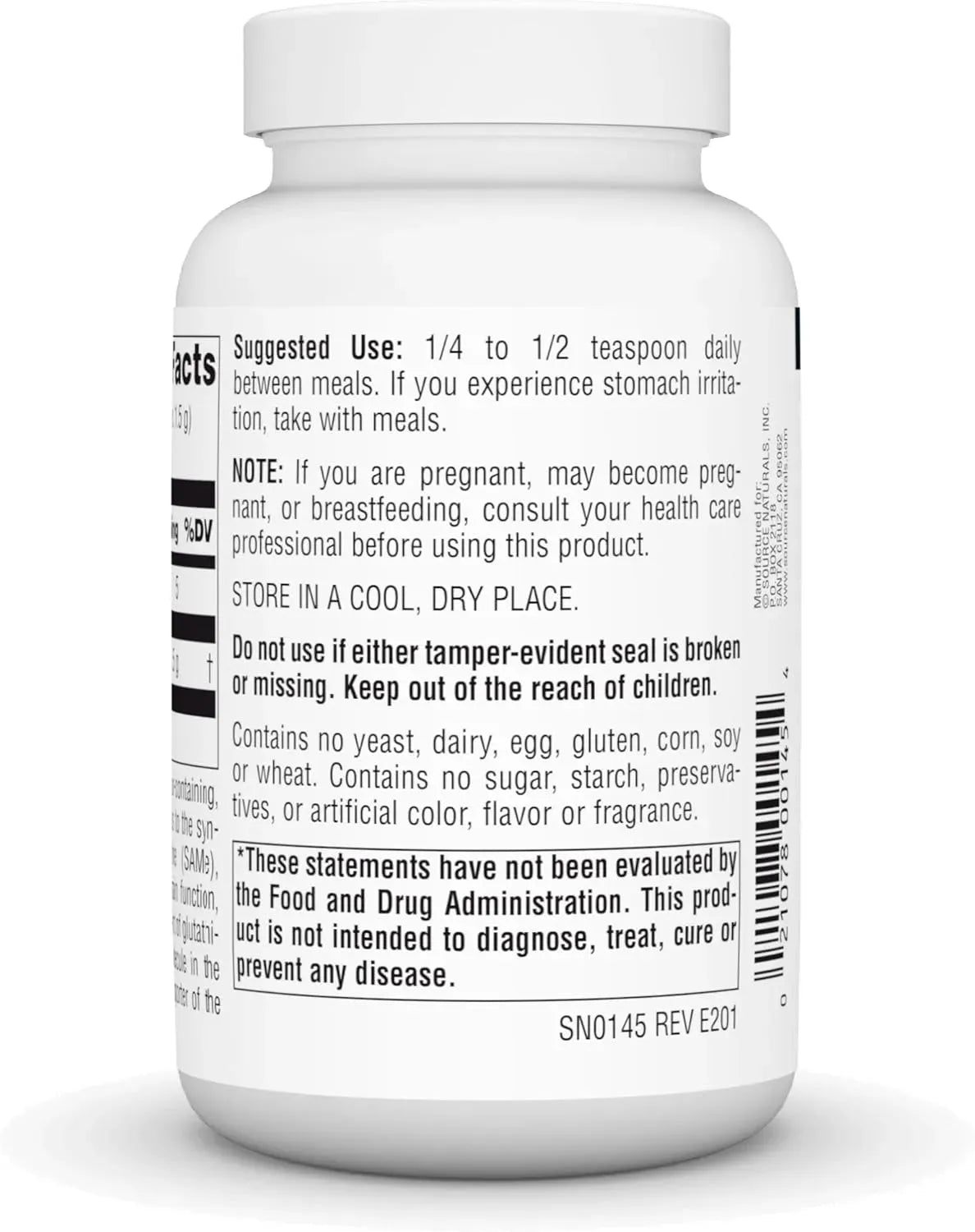 SOURCE NATURALS - Source Naturals L-Methionine Free Form Powder 100Gr. - The Red Vitamin MX - Suplementos Alimenticios - {{ shop.shopifyCountryName }}