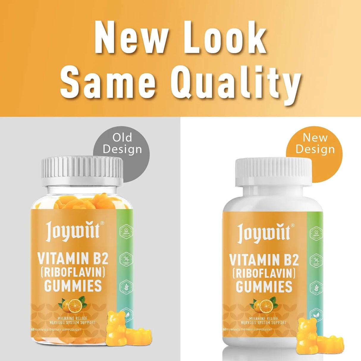 JOYWIIT - Joywiit Vitamin B2 Gummies 400Mg. 60 Gomitas - The Red Vitamin MX - Suplementos Alimenticios - {{ shop.shopifyCountryName }}