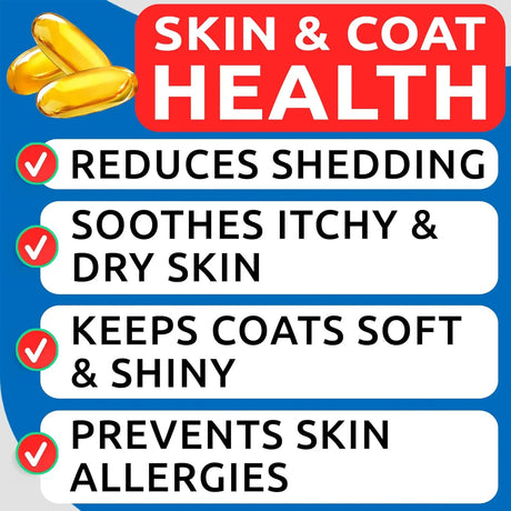 BARK&SPARK - BARK&SPARK Omega 3 for Dogs 180 Capsulas - The Red Vitamin MX - Aceite De Pescado Para Perros - {{ shop.shopifyCountryName }}