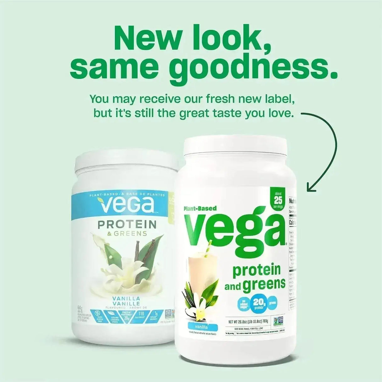 VEGA - Vega Protein & Greens Powder Vanilla 760Gr. - The Red Vitamin MX - Suplementos Alimenticios - {{ shop.shopifyCountryName }}