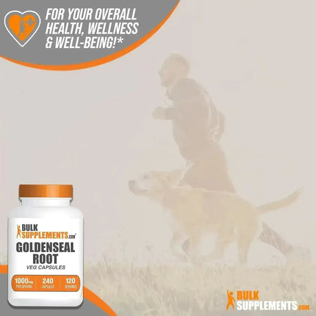 BULK SUPPLEMENTS - Bulk Supplements Goldenseal Root 1000Mg. 240 Capsulas - The Red Vitamin MX - Suplementos Alimenticios - {{ shop.shopifyCountryName }}