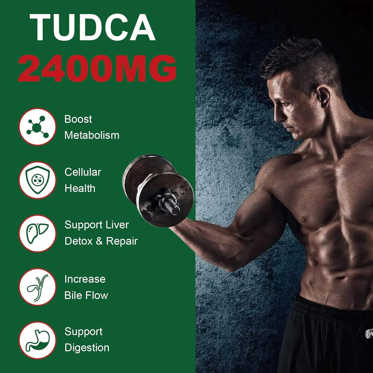 NICMIN - NICMIN TUDCA 2400Mg. 60 Capsulas - The Red Vitamin MX - Suplementos Alimenticios - {{ shop.shopifyCountryName }}