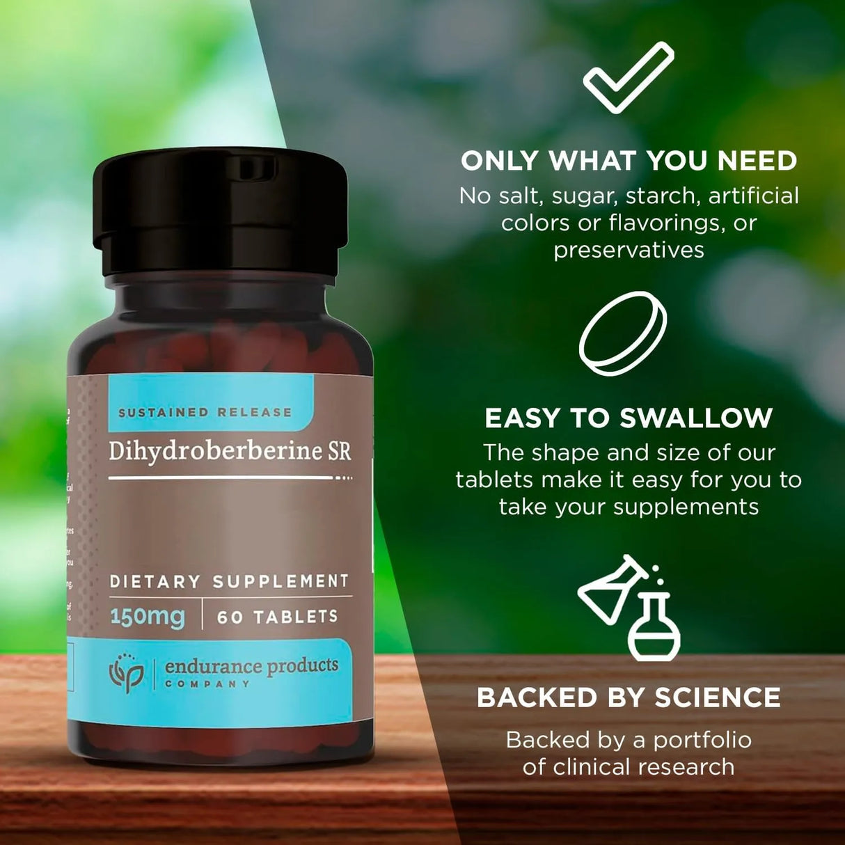 ENDURANCE PRODUCTS - Endurance Products Dihydroberberine 150Mg. 60 Tabletas - The Red Vitamin MX - Suplementos Alimenticios - {{ shop.shopifyCountryName }}