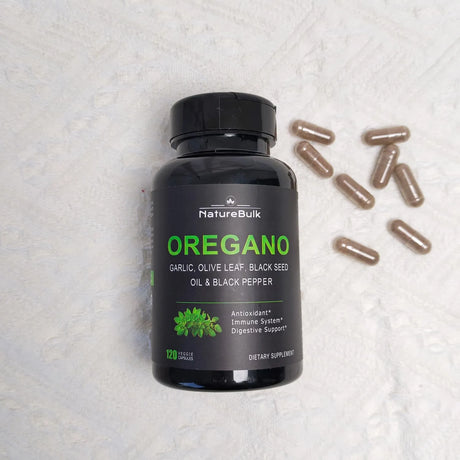 NATUREBULK - NATUREBULK Oregano Oil Extract 120 Capsulas - The Red Vitamin MX - Suplementos Alimenticios - {{ shop.shopifyCountryName }}