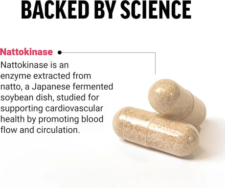 FORCE FACTOR - FORCE FACTOR Nattokinase 2000 FU 90 Capsulas - The Red Vitamin MX - Suplementos Alimenticios - {{ shop.shopifyCountryName }}