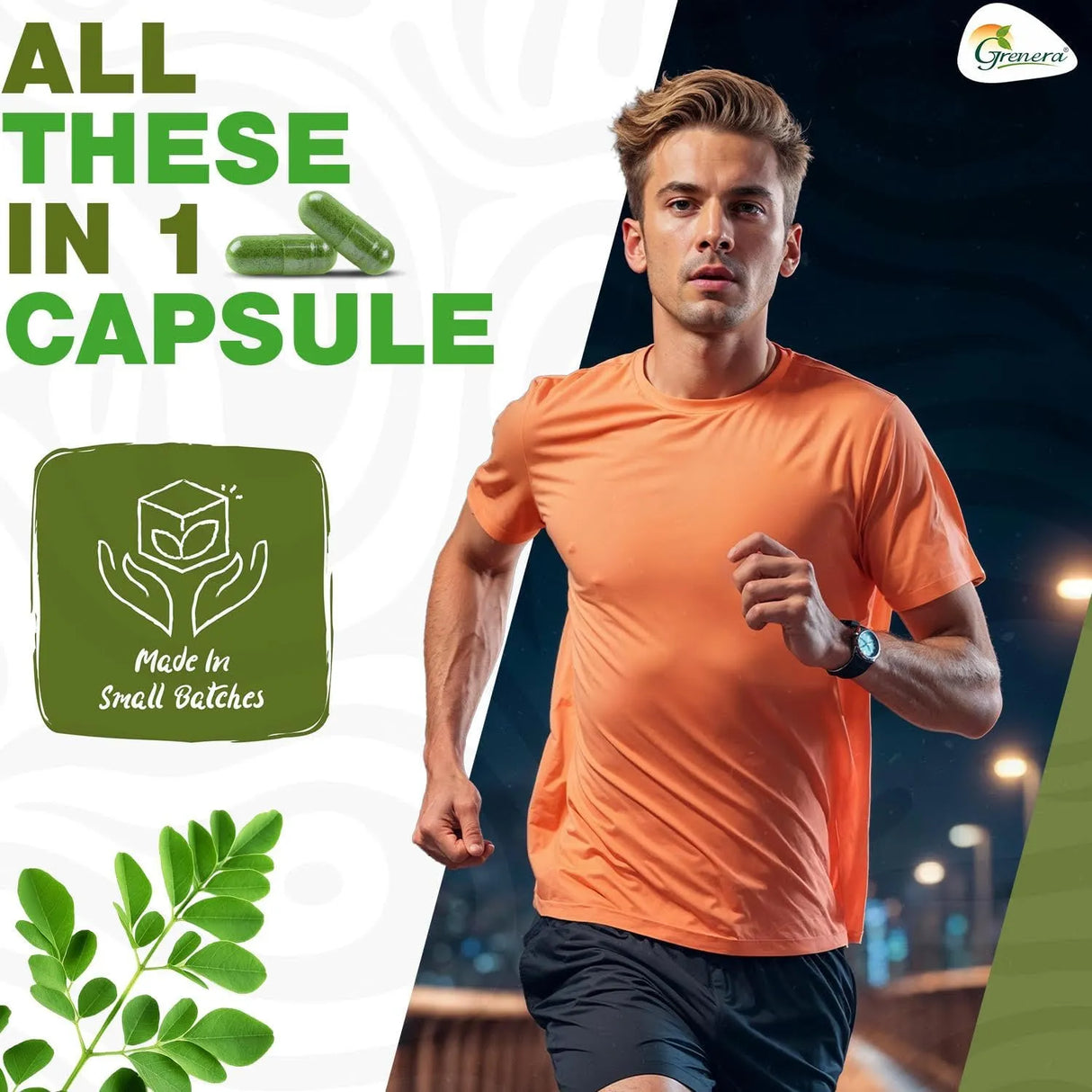 GRENERA - Grenera Moringa 500Mg. 120 Capsulas - The Red Vitamin MX - Suplementos Alimenticios - {{ shop.shopifyCountryName }}