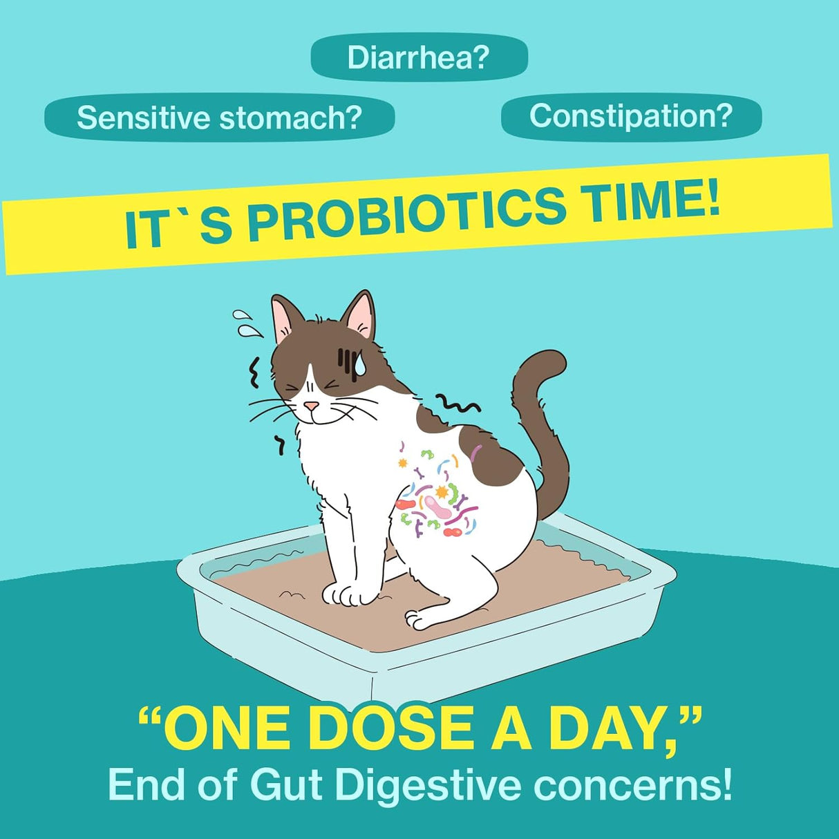 Dr.by CAT BIOME Cat Probiotics 30 Paquetes