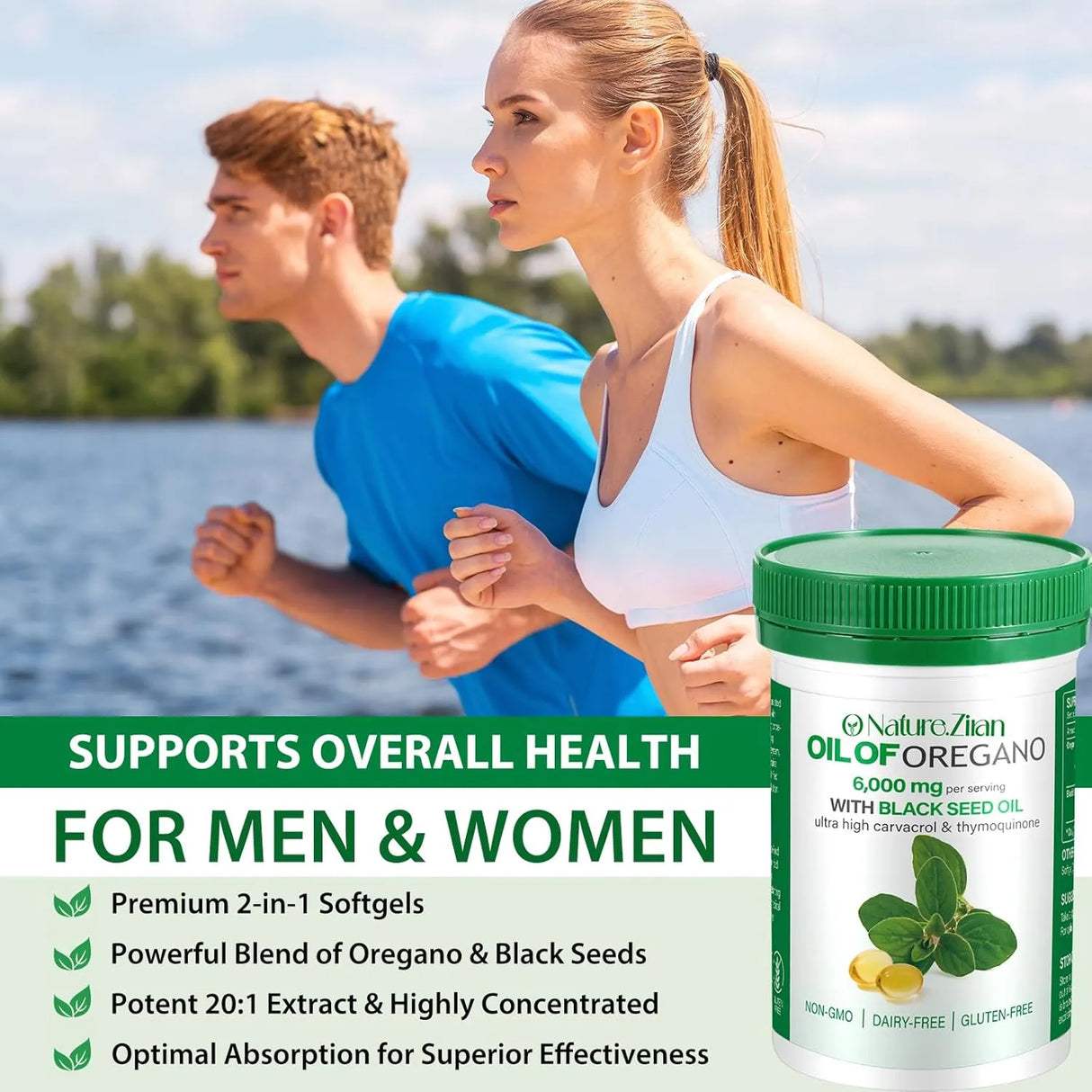 O NATURE ZIRAN - O NATURE ZIRAN Oil of Oregano 6,000Mg. 120 Capsulas Blandas - The Red Vitamin MX - Suplementos Alimenticios - {{ shop.shopifyCountryName }}