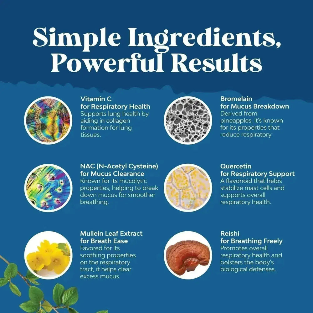 NATURES CRAFT - Natures Craft Lung Detox Mullein Leaf 60 Capsulas - The Red Vitamin MX - Suplementos Alimenticios - {{ shop.shopifyCountryName }}