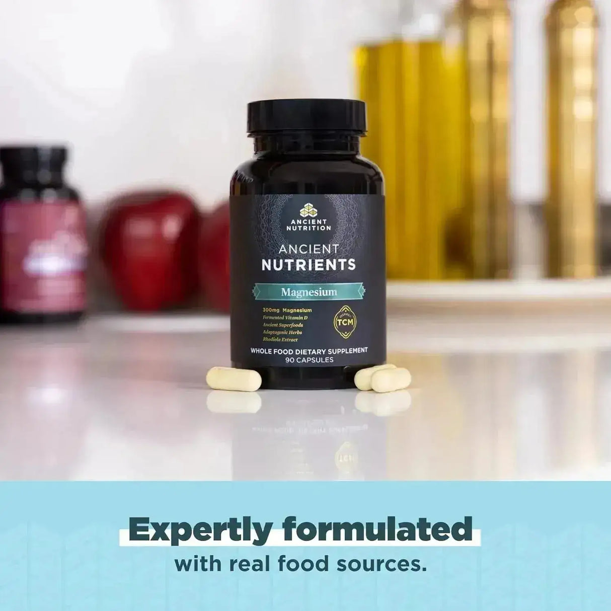 ANCIENT NUTRITION - Ancient Nutrition Magnesium 300Mg. 90 Capsulas - The Red Vitamin MX - Suplementos Alimenticios - {{ shop.shopifyCountryName }}