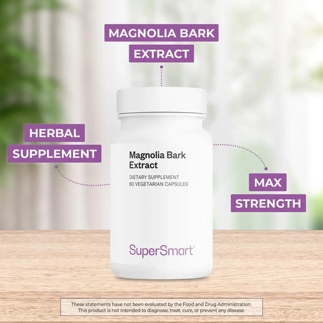 SUPERSMART - Supersmart Magnolia Bark Extract 300Mg. 60 Capsulas - The Red Vitamin MX - Suplementos Alimenticios - {{ shop.shopifyCountryName }}