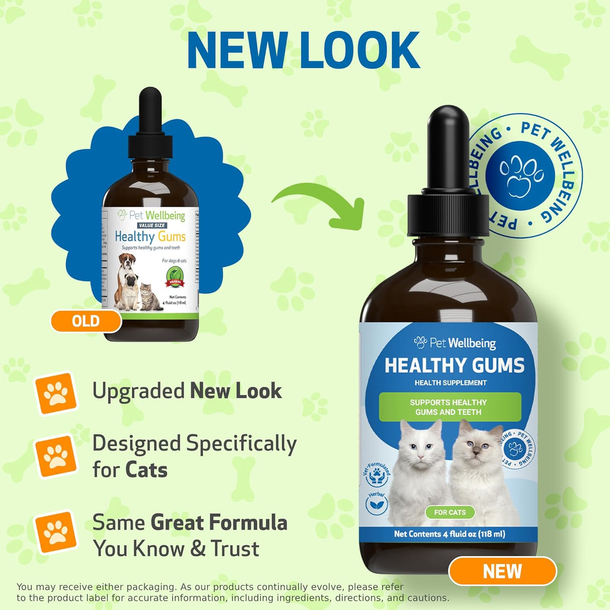 Pet Wellbeing Healthy Gums for Cats 4 Fl.Oz.