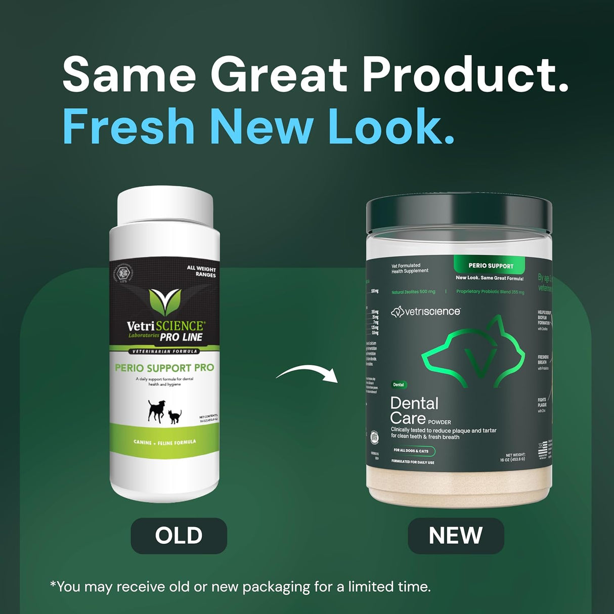 VetriScience Dental Care Powder 453Gr.