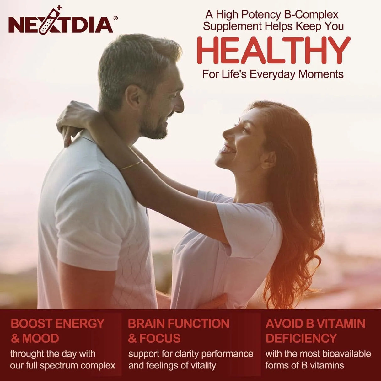 NEXTDIA - Nextdia Vitamin B Complex Gummies 60 Gomitas 2 Pack - The Red Vitamin MX - Suplementos Alimenticios - {{ shop.shopifyCountryName }}