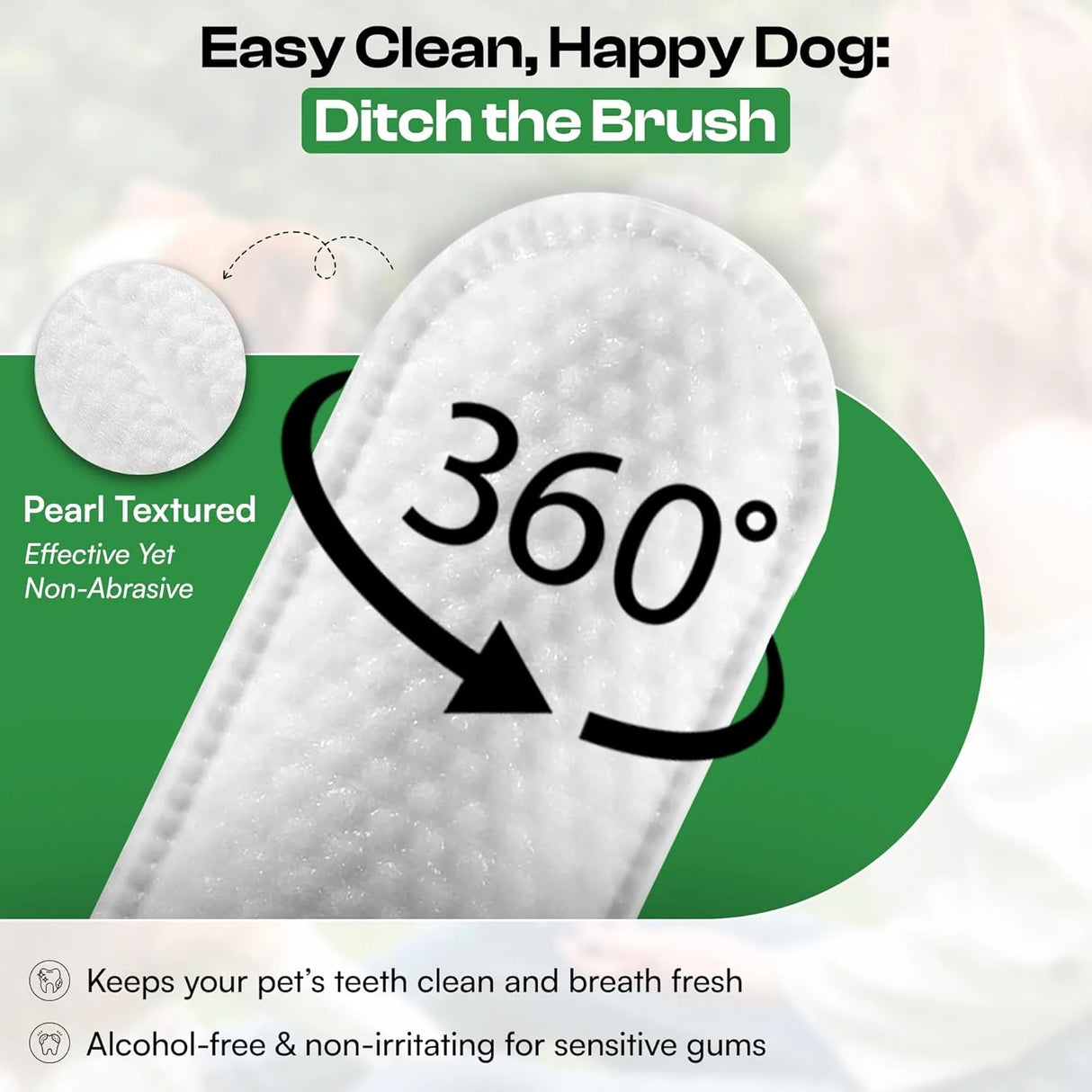 PAWSHER - Pawsher Dogs Dental Wipes 50 Toallitas - The Red Vitamin MX - Cuidado Dental Para Perros - {{ shop.shopifyCountryName }}