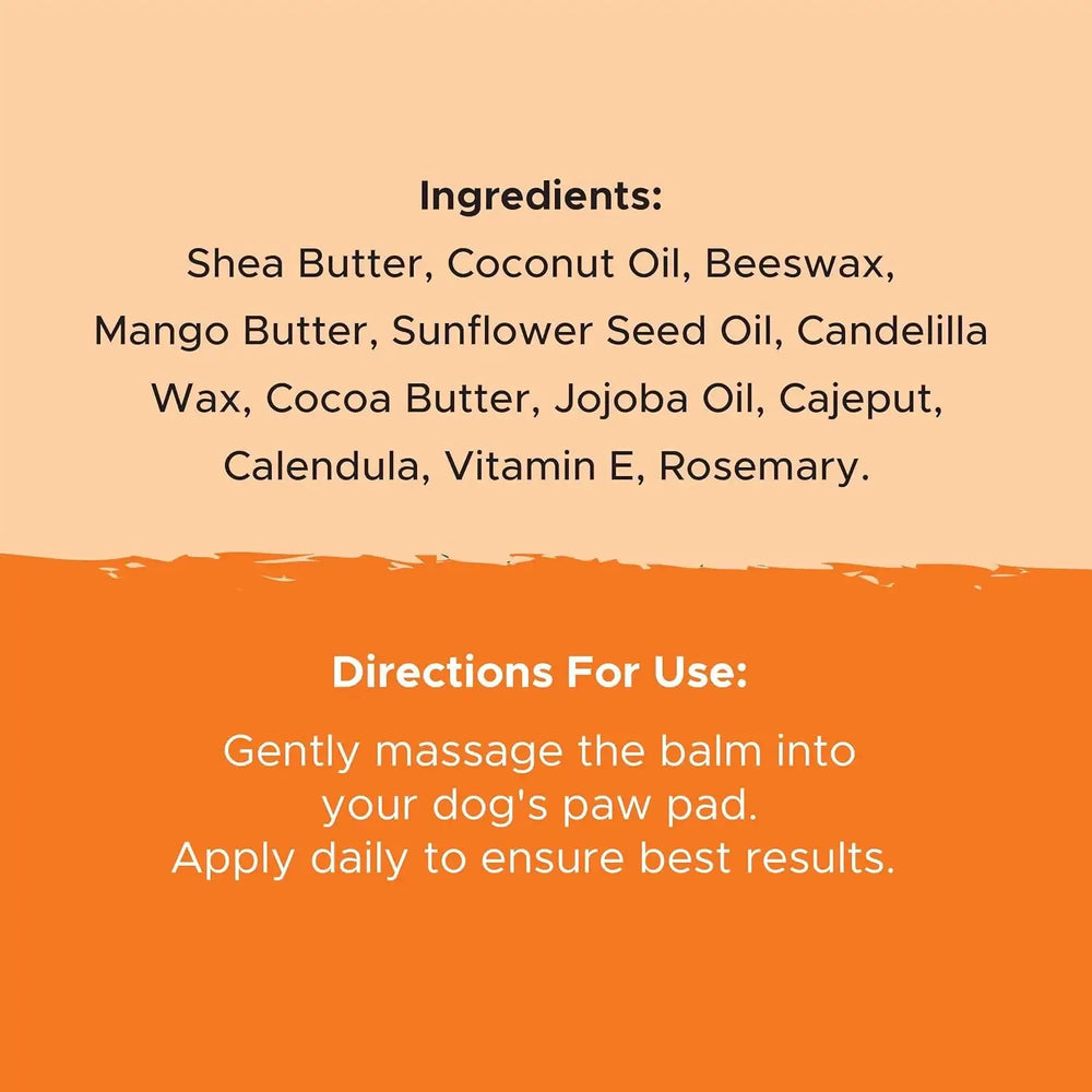 CHEW + HEAL - Chew + Heal Labs Dog Paw Balm 2 Oz. - The Red Vitamin MX - Remedios Para La Picazón De Perros - {{ shop.shopifyCountryName }}