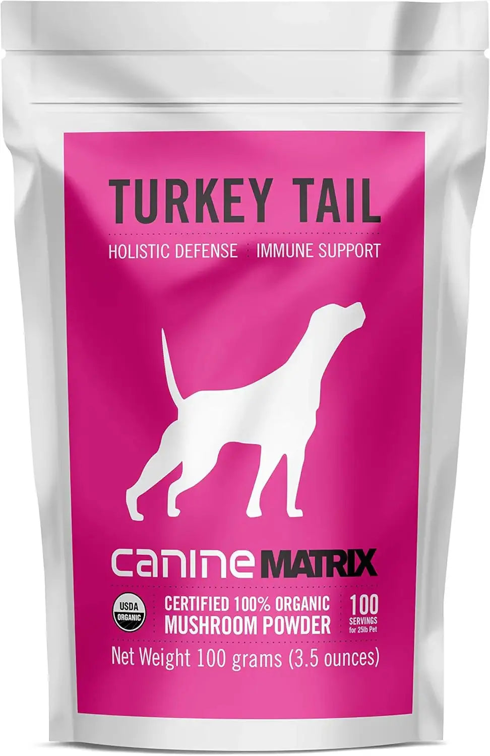 OM - Om Mushroom Matrix Pet Turkey Tail 100Gr. - The Red Vitamin MX - Suplementos Herbales Para Perros - {{ shop.shopifyCountryName }}