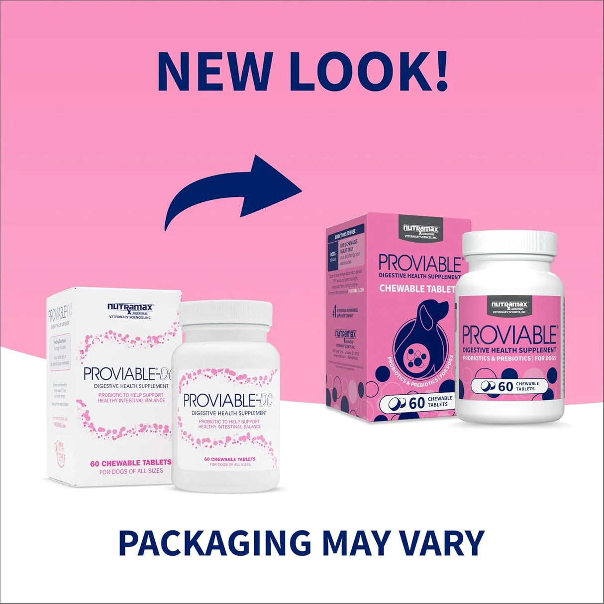 NUTRAMAX - Nutramax Proviable Probiotics for Dogs 60 Tabletas Masticables - The Red Vitamin MX - Probióticos Para Perros - {{ shop.shopifyCountryName }}